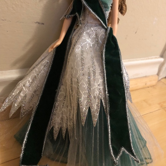 2005 Holiday Emerald Barbie Doll by Bob Mackie Mattel H8583 - Picture 2 of 6